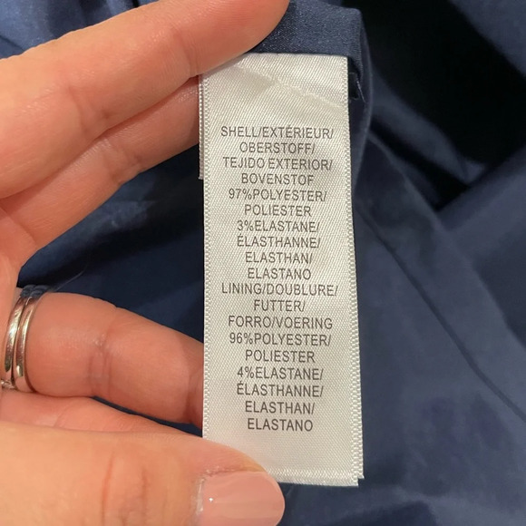 Adrianna Papell Navy Midi Dress - Picture 4 of 4